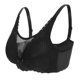 thumbnail image 1 of Women Nursing Bra Soft Lace Front Closure Design Maternity Wireless Bra for BreastfeedingBlack 38/85, 1 of 4