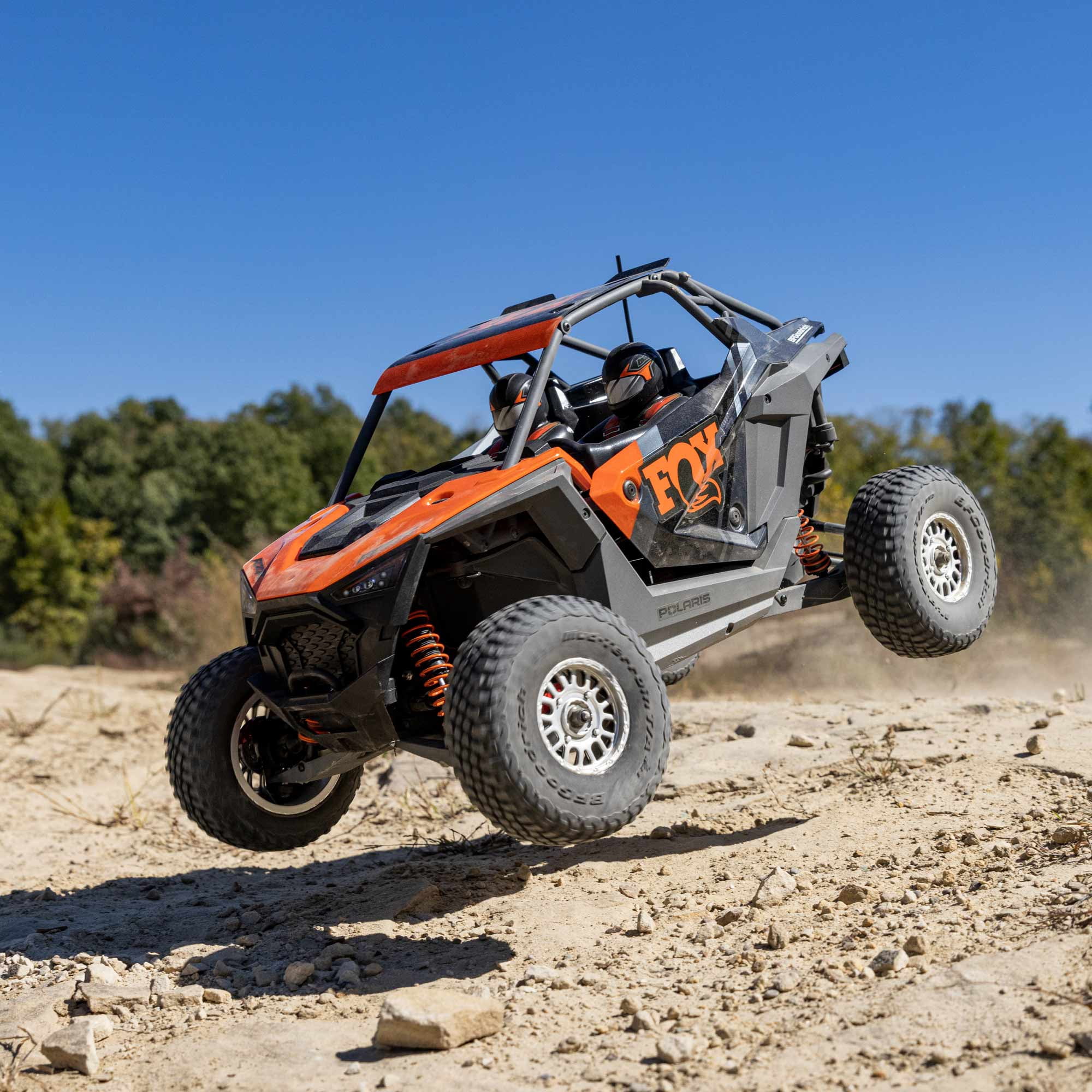 Losi RC Truck 1/10 RZR Rey 4 Wheel Drive Brushless Ready-To-Run Battery and Charger Not Included FOX LOS03029T2 Trucks Electric RTR Other Trucks Electric RTR Other