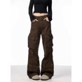 thumbnail image 5 of Camouflage Cargo Pants Women's Loose Wide Leg Jeans, 5 of 8