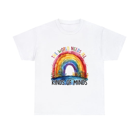 The World Needs All Kinds Minds Shirt, Autism Awareness Shirt ID-0226-NUMJ