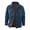 Dark Blue, variant on Winter Jackets for Men Big and Tall,Men's Denim Shirt Jacket Plaid Flannel Lined Shacket Casual Lightweight Trucker Cargo Coat