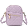 thumbnail image 1 of Bolso bandolera para mujer, bolso de hombro de piel para teléfono móvil, pequeño bolso cruzado con correa ajustable para el hombro, bolso para móvil, cartera para teléfono móvil, monedero, 1 of 5