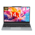 thumbnail image 1 of Auusda Portable Windows 11 Pro Famille 14,1 Pouces, 16 Go RAM 512 Go SSD, Ordinateur Intel Celeron N5095, Écran 1080p, Argent, 1 of 8