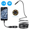 thumbnail image 3 of OWSOO 6 LED 5.5MM Objectif Endoscope IP67 Étanche Inspection Enoscope Fil USB Tube Serpent Caméra 6LEDS pour Téléphones Intelligents Android Compatibles OTG 1M, 3 of 8