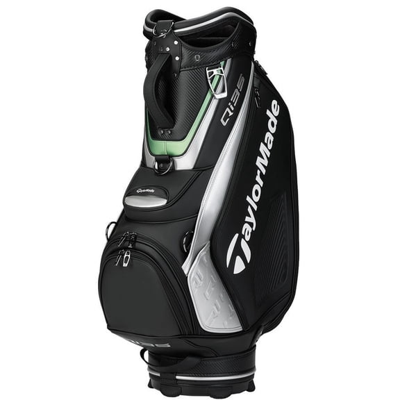 TaylorMade Golf QI35 Tour Staff Bag Black/White