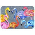thumbnail image 2 of Caroline's Treasures Flamingo Six Senses Kitchen/Bath Mat, 2 of 2