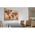 thumbnail image 2 of Vivyet Canvas Print - Coffee from around the world - triptych, 2 of 3