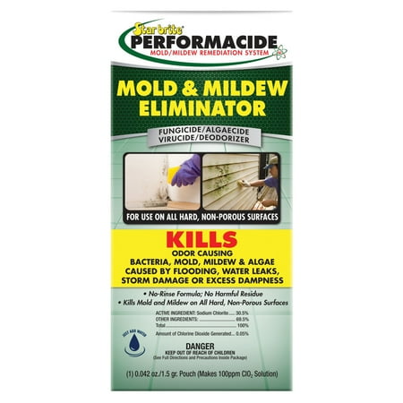 Eliminator Kit - Star brite 122032 Performacide Mold and Mildew Eliminator - 32 oz. Kit