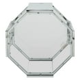thumbnail image 3 of Brahm Octagonal Acrylic End Table, Chrome, 3 of 4