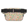 thumbnail image 3 of Fotbe Travel Cangurera Cuadrada con Estampado de Doble Capa, Bolsa de Cintura Ajustable Mini para Hombres y Mujeres, 3 of 9