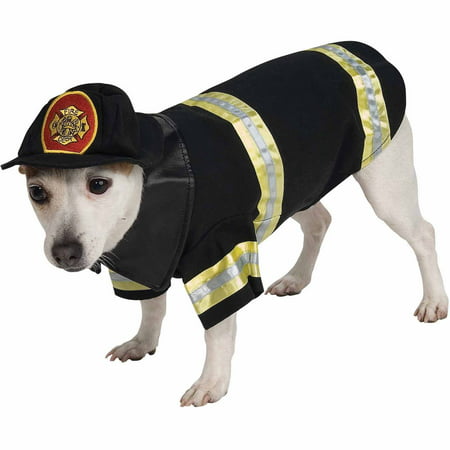 Firefighter Halloween Pet Costume (Multiple Sizes