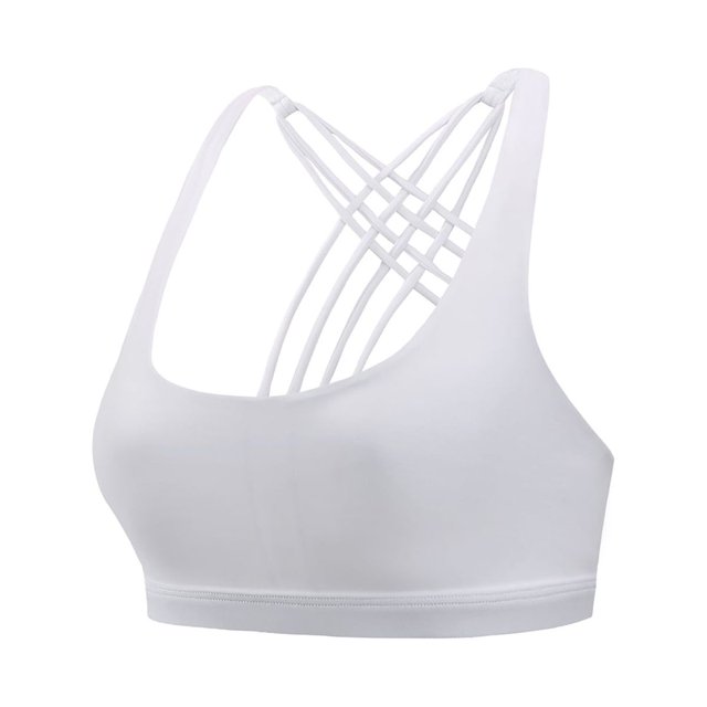 Jumpingount Sujetadores deportivos Elasticidad Fitness Sujetador Passion Ductility Cross Back Diseño único Acolchado sin costuras para mujer Type2 NO2