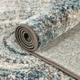 thumbnail image 6 of Superior Salford Medallion Indoor Area Rug, 6' x 9', Blue-Beige, 6 of 7