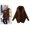Coffee, variant on Daolelai Women's Winter Long Sleeve Hooded Warm Wool Cardigan Jacket