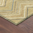 thumbnail image 3 of Addison Rugs Chantille Indoor/Outdoor Transitional Stripes Gold Machine Washable Rectangle Rug, 10' x 14', 3 of 8