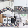 thumbnail image 5 of Golden Retriever and Pioneer Flower Kitchen Rugs Sets Of 2,Anti Fatigue Kitchen Mat Rugs Non Slip Washable,Decorative Kitchen Floor Mats for Kitchen,Sink,Laundry,17"x30"+17"x47", 5 of 7