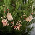 thumbnail image 2 of Wooden Sleds And Mittens Garland, 2 of 4
