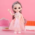 thumbnail image 1 of Muñeca Princesa Conjunto Muñeca Niñas Juguete Vestir Muñeca Ajustable, 1 of 5