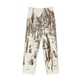 thumbnail image 4 of Bingfone Western Desert Cowboys3 Mens All Over Print Sleep Pajama Pants-Large, 4 of 9