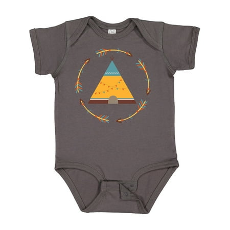 

Inktastic Tribal Arrow Native Teepee Gift Baby Boy or Baby Girl Bodysuit