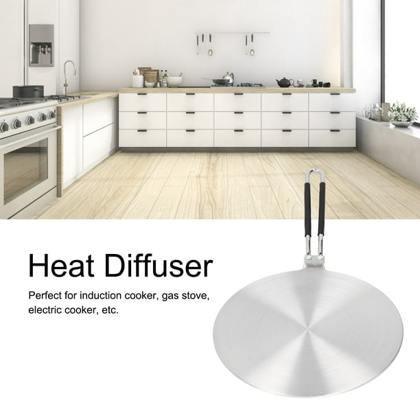 Diffuseur De Chaleur Pour Cuisinière électrique, Anti-brûlure Avec  Couvercle De Poignée En Silicone Diffuseur De Chaleur, Pour Cuisinière à Gaz  Ustensiles De Cuisine 