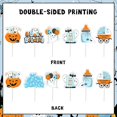 thumbnail image 6 of Halloween Baby Shower Party Decoration Boy, 36Pcs A Baby Is Brewing Baby Shower Decorations Cupcake Topper for A Little Boo Is Almost Due Halloween Welcome Baby Shower Gender Revel, 6 of 6