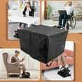 thumbnail image 4 of Electric Ellipse Leg Exerciser Cover, Water Resistant Dust Proof 420D Oxford Fabric Elliptical Trainer Cover Under Desk Elliptical Machine Cover, 4 of 7