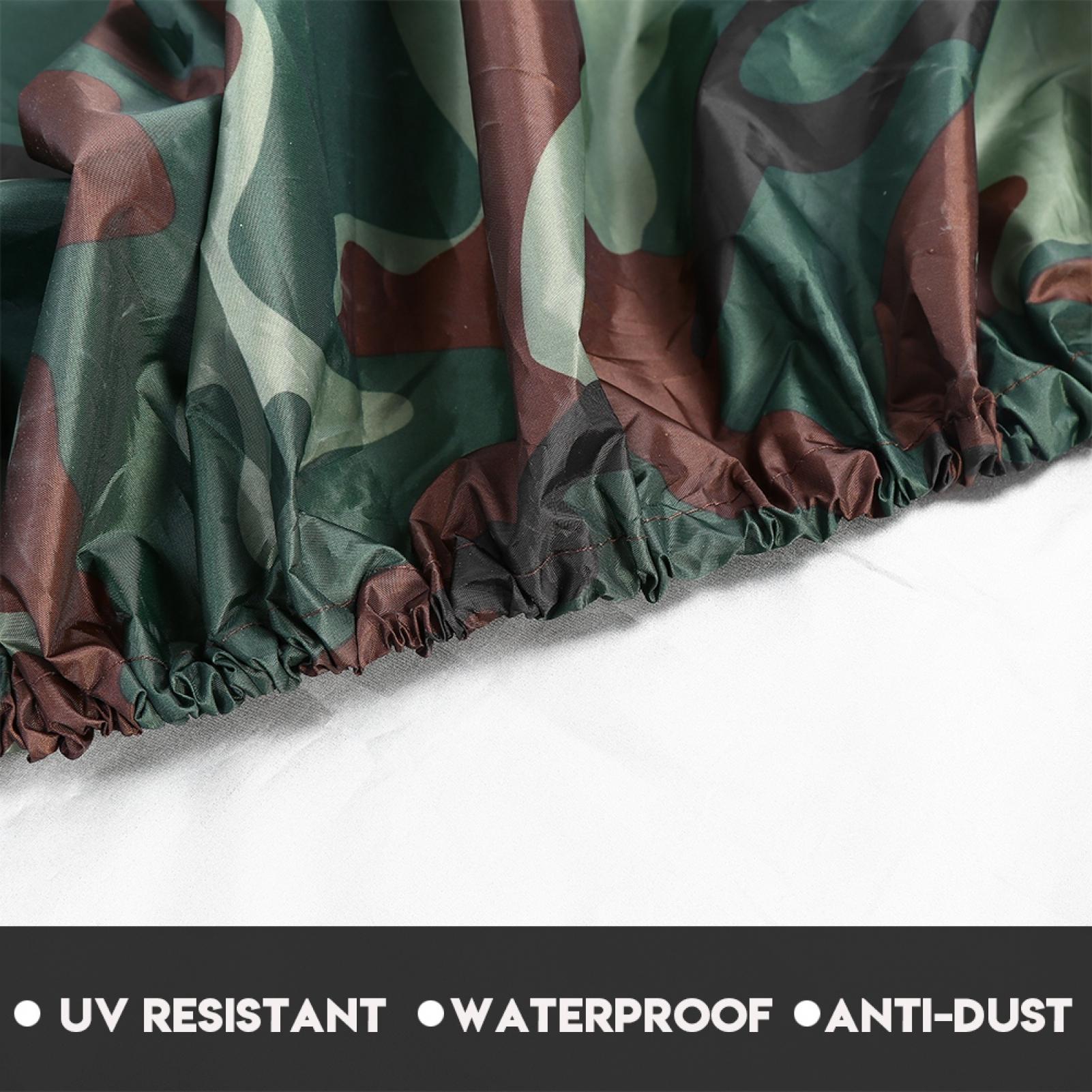 WALFRONT 4.5m Waterproof UV Sun Protection Storage Dust Cover for 3.6-4m Kayak Boat Canoe, Waterproof Kayak Cover, Kayak Storage Cover