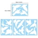thumbnail image 3 of Adhesivos Para Ventanas Contra Colisiones De Colibríes. Adhesivos Decorativos Electrostáticos Para Cristales, Blancos Y Removibles. Adhesivos De Advertencia Contra Colisiones De Aves., 3 of 8