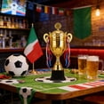 thumbnail image 6 of Mecorevxz Trophy Cup - Large Trophy,Gold Award for Sports,Tournaments,Competitions,Soccer Football League Match Trophy,Other Teamwork Award(A), 6 of 7