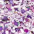 thumbnail image 4 of 50 piezas de dijes de limo de Pascua, kit de fabricación de joyas de resina, cuentas de limo de espalda plana, suministros para manualidades de álbumes de recortes (púrpura), 4 of 4