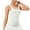 White, variant on JIUKE Workout Tank Tops for Women Square Neck Stretchy Slim Fitted Tight Yoga Top Sleeveless Athletic Gym Shirts