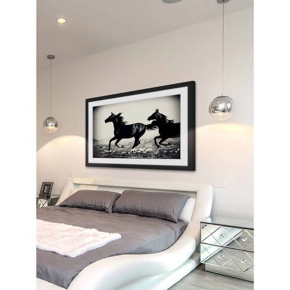 "Galloping Friends" Framed Painting Print