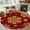 Red, variant on Red Christmas Bathroom Rug Washable 2x3 Entryway Rug Non Slip Winter Xmas Snowflakes Textured Front Door Mat Low Pile Indoor Doormat Throw Floor Carpet for Kitchen Bedroom Entrance