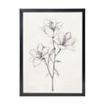thumbnail image 4 of Vintage Farmhouse Style Waterproof Black-Framed Botanical Line Art Canvas Mural - Suitable for bedrooms, living rooms, studies, minimalist and country-style home wall decorations. 11x14 in, 4 of 8