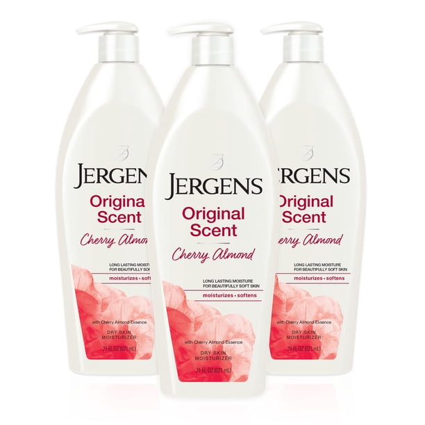 Loción corporal Jergens Original Scent para piel seca, 630 ml (paquete de 3)