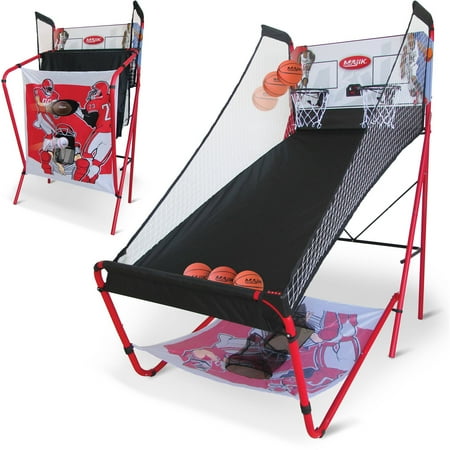- Majik 3-in-1 Triple Threat Sport Center, Basketball Football Baseball