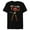 Black, variant on Disney The Muppets Animal Out of Control - Short Sleeve Blended T-Shirt for Adults- Customized-Black