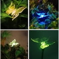 thumbnail image 2 of Outdoor Solar Garden Stake Lights Butterfly 2 pack Color Changing Landscape Path Lights Outdoor Figurine Lights  for Garden Patio Yard Lawn Pathway Flower Bed Decor, 2 of 6