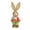 2025 ornament, variant on Easter Bunny Ornament Decorative Figurine, 35Cm Straw-Like Craft Design With Long Ears & Outfit, Home Shopping Mall Gardening Decoration, 1 Piece Pack, Perfect For Easter