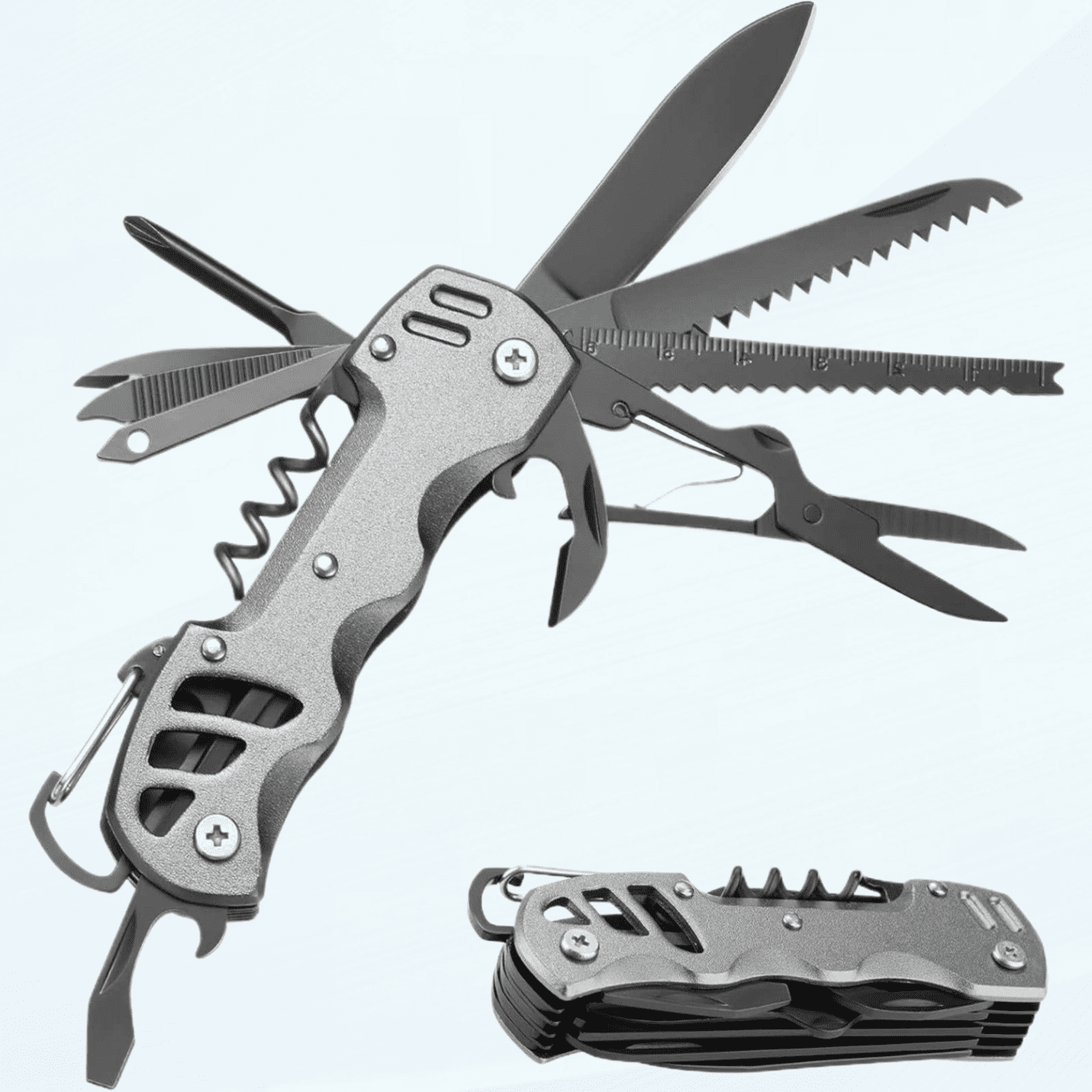 SUPTREE 21-in-1 Pocket Knife Multitool - Camping Survival