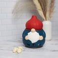 thumbnail image 4 of Fox Run Gnome Garlic Keeper, Ceramic Garlic Holder and Lid, 5" x 6.25", 4 of 6