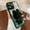 Green, variant on Cartoon Cat makeup mirror Stand phone case suitable for iPhone 16 Pro Max 15 Plus 14 Pro 13 12 11