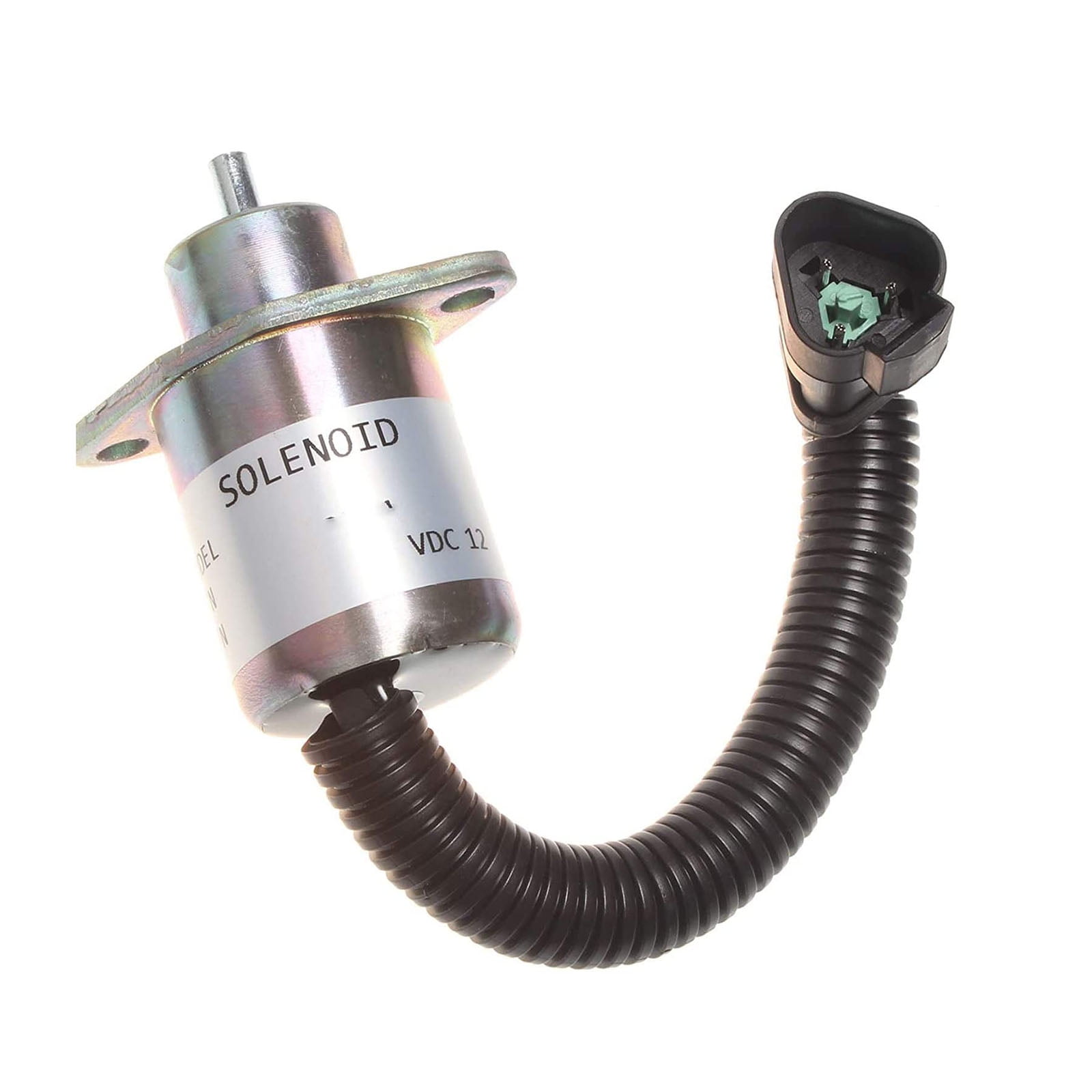 Fridayparts 2848A278 Fuel Shut Off Solenoid for CAT 236 246 Skid Steer Perkins UB704 Engine