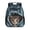Cute Cat Print, variant on Galaxy Rainbow Cat Kids Backpack for Girls 3-6, Water Resistant 13.5 Inch Breathable Preschool School Bag, Lightweight Padded Toddler Bookbag for Kindergarten Travel