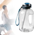 thumbnail image 2 of Botella de agua reutilizable con tapa de Jarra de agua con tiempos de bebida motivacional a prueba de fugas para en bicicleta, Gris 2.5L Sunnimix Botellas Deportivas, 2 of 7