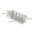thumbnail image 3 of Over The Sink Dish Drying Rack, Draining Basket with Utensil Holder for Kitchen Counter, Compact for Small Spaces, Collapsible Design, 3 of 6