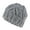 Gray, variant on Rhomboid Checkered Soft Coarse Wool Knit Hats Womens Hats Fashion Fall And Winter Knit Hats