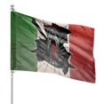 thumbnail image 2 of Lotusprinthandmade Mexican Flag Santa Muerte 100% Polyester Vertical House Flag 29.5 x 39.5 inches, Gift Idea for Enthusiasts, 2 of 3