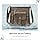 KL928 Multi Zipper Pockets Messenger Bag Large Crossbody Shoulder Bag for Women Gifts